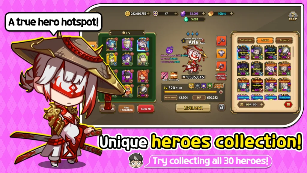 Heroes Gear Yoink